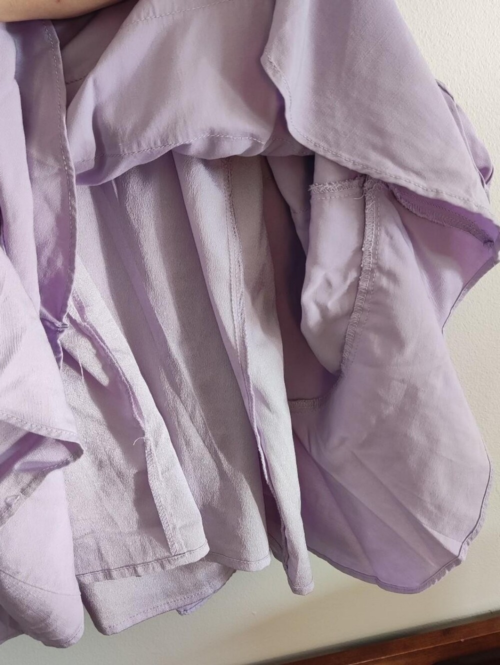 Do+Be Lilac Ruffled One Shoulder Mini Dress - Picture 8 of 8